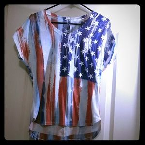 American flag t-shirt